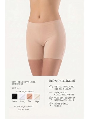 Modi Lazer Kesim Boxer Kadın 1055