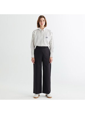 Gant Kadın Siyah Slim Fit Pantolon