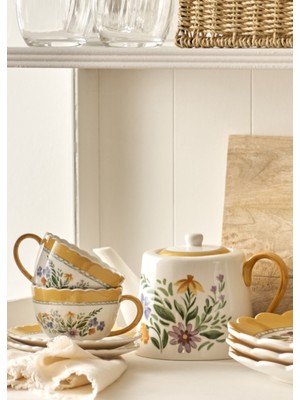 Bella Maison Bianca New Bone 3'lü Çay Seti