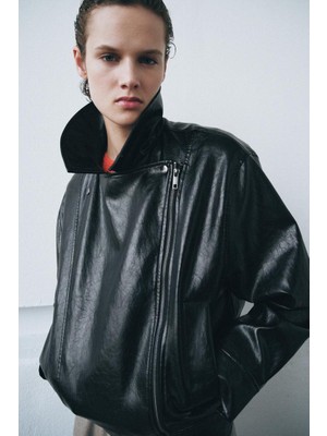 Allbucks Zara, Zw Collection Suni Deri Ceket ABZRA00011