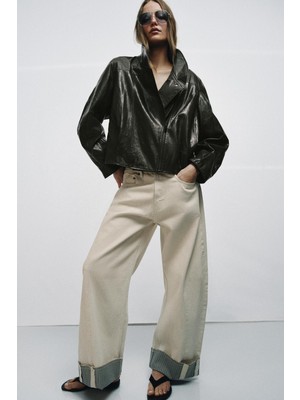 Allbucks Zara, Zw Collection Suni Deri Ceket ABZRA00006