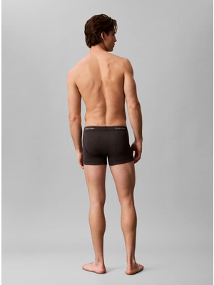 Calvin Klein Erkek Çok Renkli Calvin Klein Trunk 3pk Erkek 3lü Boxer Set