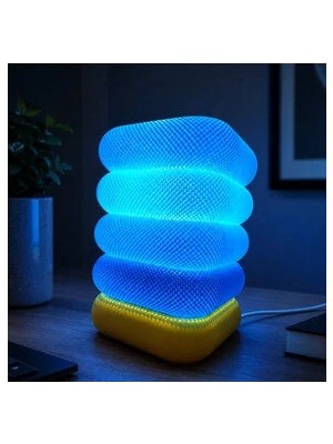 Marvielle Soft Glow Fiş Bağlantılı Masa Lambası, Rahat Kullanım - Masa ve Gece Lambası