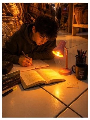 Marvielle Ilham Veren Dekoratif LED Masa Lambası, Çalışma Ortamınızı Canlandırır - Masa ve Gece Lambası