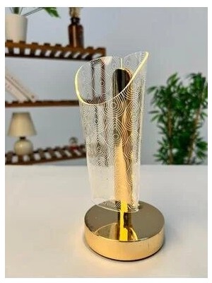 Marvielle USB Şarjlı Dokunmatik Masa Lambası - Modern ve Kullanışlı Tasarım - Masa ve Gece Lambası