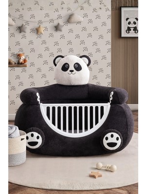 Setay Beşik, Panda Peluş Kumaşlı, Sallanabilir ve Koltuğa Dönüşebilen Beşik