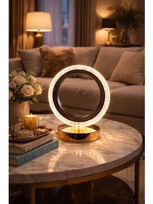 Marvielle Dokunmatik Kristal LED Masa Lambası ile Modern Gece Aydınlatması - Masa ve Gece Lambası