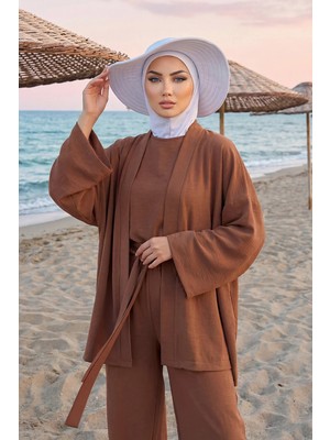 Aisha's Design Çıkarılabilir Arkası Fiyonklu Şapkalı Ninja Bone Türban,S-5,Beyaz