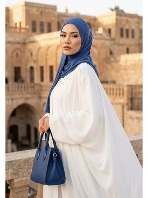 Aisha's Design Pratik Penye Şal,PS-16,İndigo