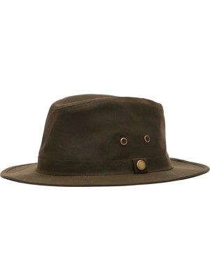 Barbour Crayton Wax Safari Şapka OL71 Olive