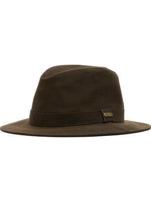 Barbour Vintage Yağlı Şapka OL72 Olive