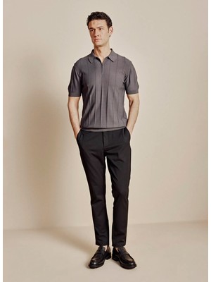 Brooks Brothers Siyah Erkek Standart Pantolon BBSS26MPT025