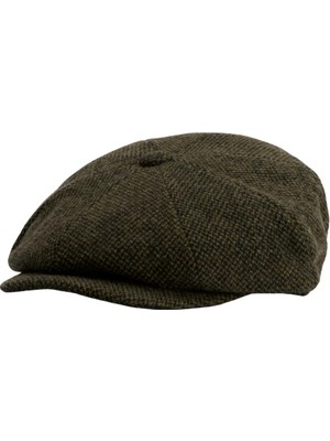 Barbour Winston Bakerboy Şapka OL37 Olive