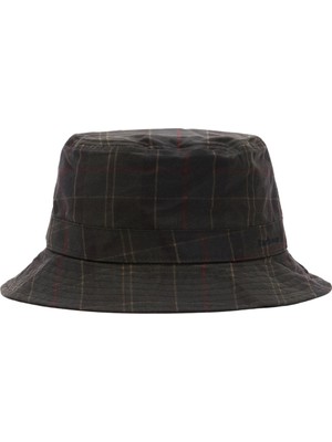 Barbour Haydon Tartan Bucket Şapka OL91 Dark Classic Tartan
