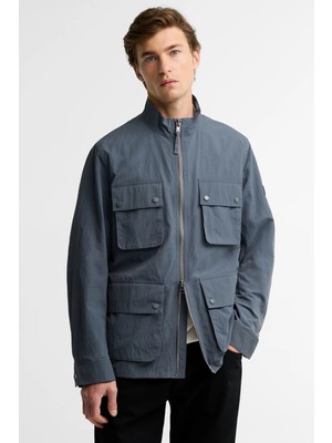 Barbour International B.ıntl Course Showerproof Ceket CH51 Washed Charcoal