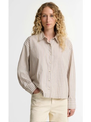 Barbour Fawne Gömlek BE93 Warm Trench Stripe