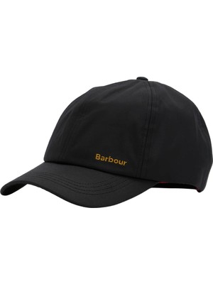 Barbour Belsay Waxed Sports Kep BK11 Black Cardinal