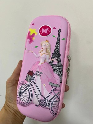 Şık ve Pratik Tek Gözlü Kız Kalem Kutusu, Öğrencilere Renkli Tasarım