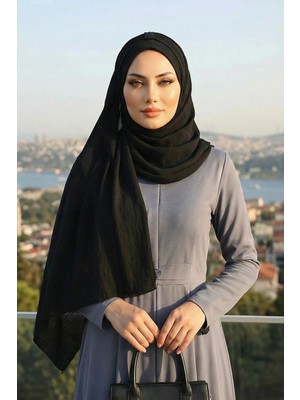 Aisha's Design Pratik Şal,Siyah,CPS-91