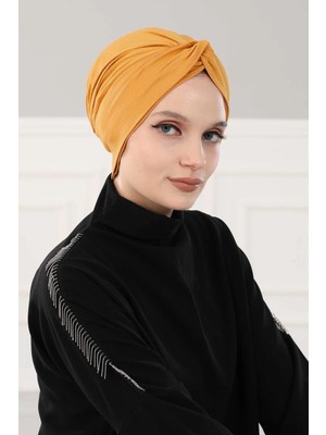 Aisha's Design Mihrace Penye Bone,B-4,Hardal