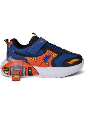 Nstil Günlük Erkek Çocuk Spor Ayakkabı Cırtlı Lastik Bağcık Garaj Detaylı Taban Rahat Sneaker 58272