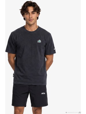 Anta Anta Skate Erkek Siyah T-Shirt.5
