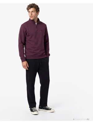 United4 Unıted4 Regular Fit Erkek Siyah Eşofman Altı.sıyah