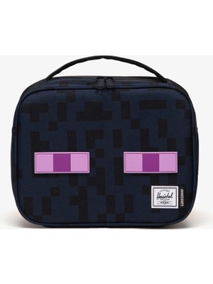 Herschel Minecraft Pop Quiz Çocuk Siyah Sırt ÇANTASI.07615