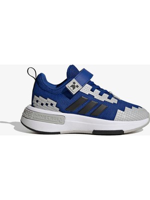 Adidas Minecraft Pro Elastic Lace Çocuk Mavi Spor Ayakkabı.-