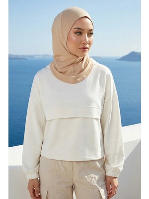 Aisha's Design Tesettür Bone,TB-5,Sütlü Kahve