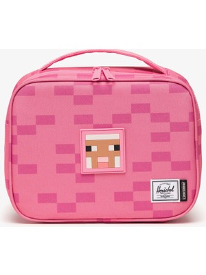 Herschel Minecraft Pop Quiz Çocuk Pembe Sırt ÇANTASI.07616