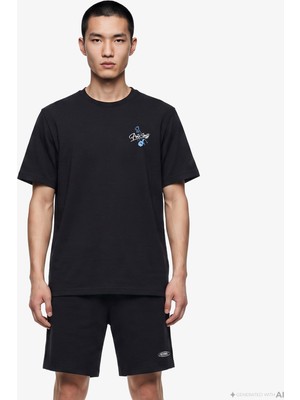 Anta Serve Smash Repeat Erkek Siyah T-Shirt.6