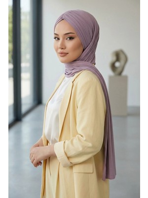 Aisha's Design Pratik Penye Şal,CPS-44,Lila