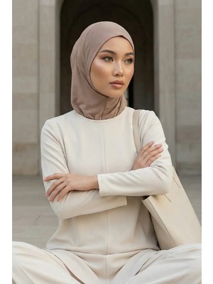 Aisha's Design Tesettür Bone,TB-5,Vizon