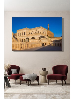 Şehber Mardin’in Midyat Ilçesinde Bulunan Tarihi Midyat Devlet Konukevi Yatay Kanvas Tablo 4345