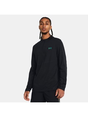 Under Armour Vanish Elite Seamless 1/4 Zp Erkek Siyah SWEATSHIRT.001