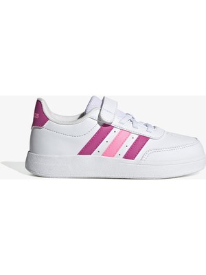 Adidas Breaknet 2.0 El Çocuk Beyaz Spor Ayakkabı.-