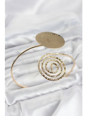 Marsilyan Pazu Bileklik Gold Renk Pirinç Bohem Tarz Model TJ-BB8566