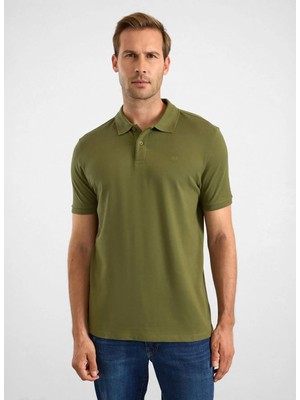 Süvari Haki Erkek Slim Fit Polo T-Shirt TS1014000474