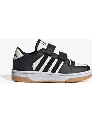 Adidas Break Start Çocuk Siyah Spor Ayakkabı.-
