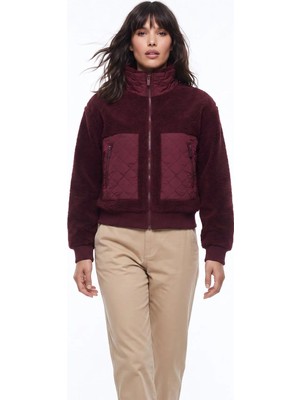 Discovery Expedition D6WL-MNT3524 Bordo Kadın Sweatmont