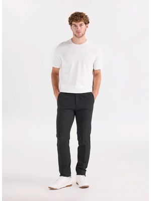 Altınyıldız Classics Siyah Erkek Slim Fit Pantolon ACE001262710