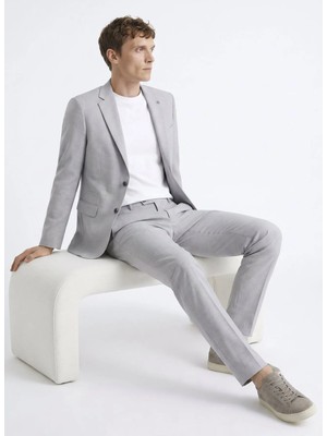 Altınyıldız Classics Gri Erkek Slim Fit Takım Elbise ACE030262242