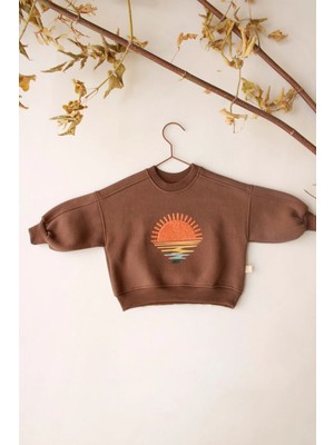 Oh La La Koala Güneş Nakışlı Çocuk Sweatshirt