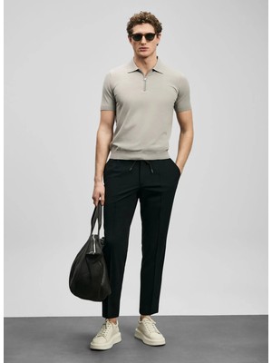 Lufian Lufıan Siyah Erkek Slim Fit Pantolon Sımon
