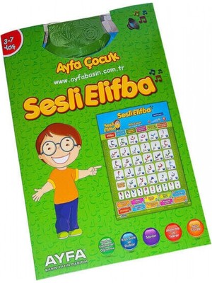 Ayfa Basın Yayın Sesli Elifba 3-7 Yaş