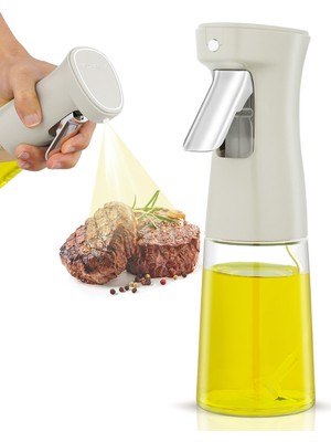 Odea Crroel Yağ Püskürtücü, Yağ, Püskürtme Şişesi, Yağ Spreyi, 240 ml Yağ Spreyi, Salata Için Zeytinyağı Spreyi, Sıcak Hava Fritözü Için Cam Yağ Püskürtme Şişesi, Barbekü Ekmek Pişirmek Için Yağ ve Sirke