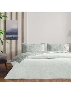 Odea Taç Shimmer Seç&ser Çift Kişilik Nevresim Takımı Gri