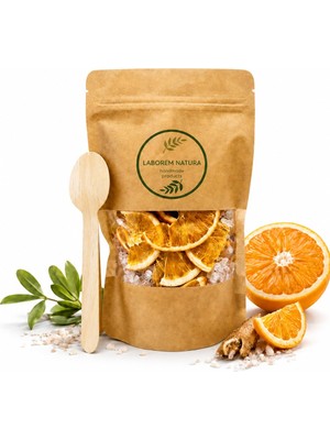 Odea Laborem Natura Turunçgiller Banyo ve Ayak Tuzu | Mineralli Vücut Peelingi | Ferahlatıcı Spa Bakımı | Vegan | 200 G