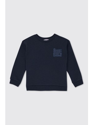 Odea Erkek Bebek Lacivert Sweatshirt 2 Yaş (92 Cm)